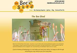 The Bee Shed Stock by Chelmer Web Design
